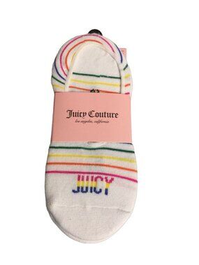 JUICY COUTURE Ladies Liners Set of 5 Size 4-10 White Pink Orange Yellow